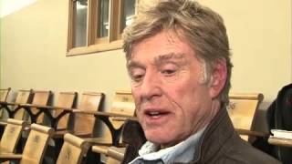 Celebrity Robert Redford behind the scenes at The Company You Keep Profile
