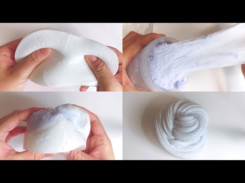 【ASMR】シックスライムとクラウドスライムを混ぜてクラウドクリームスライムに【音フェチ Slime 슬라임】