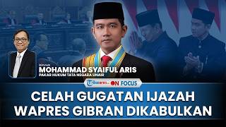🔴[POTRAIT] Ijazah Gibran Digugat di MK, Pakar: Jika Ada Keterlibatan Pejabat, Jabatan Wapres Batal