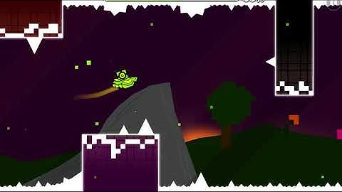 Through Time by Berkoo (normal 3*) (1 coin) | Geometry Dash.