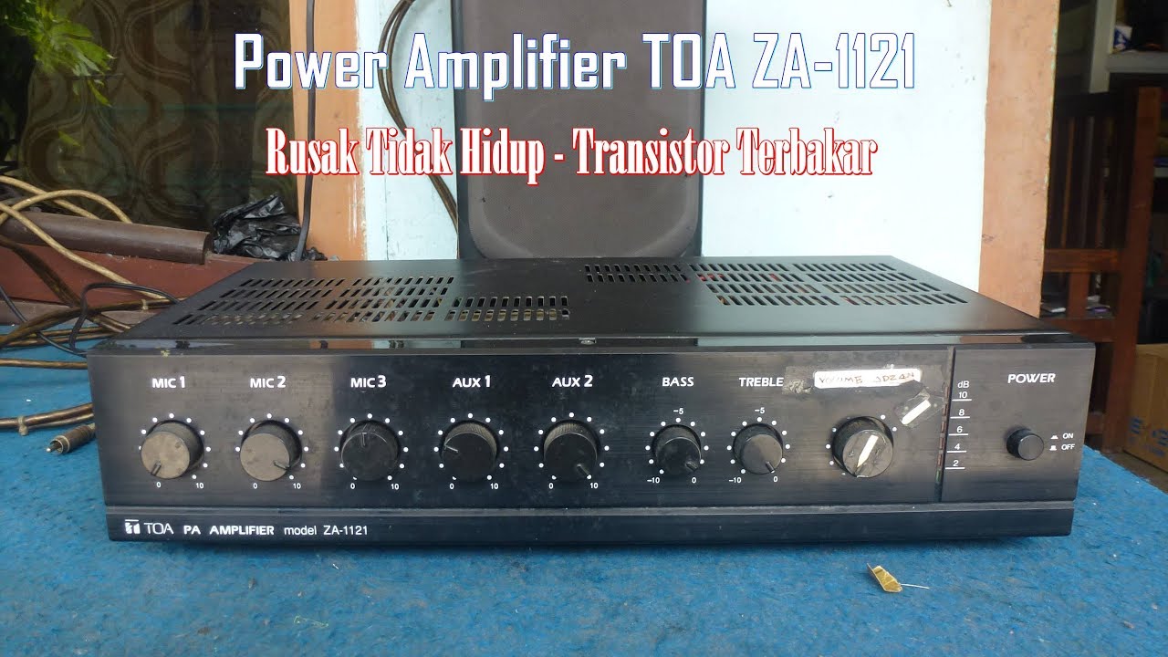 Skema Ampli Toa Jadul : Active Loudness Dengan Transistor ...