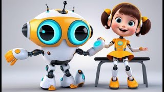 Rosie the Robot Loves to Dance 🎶💖 | Energetic Kids Song | Fun Nursery Rhyme for Children