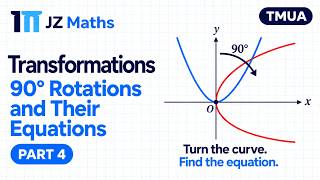 Transformations Part 4: 90° Rotations and Their Equations | TMUA