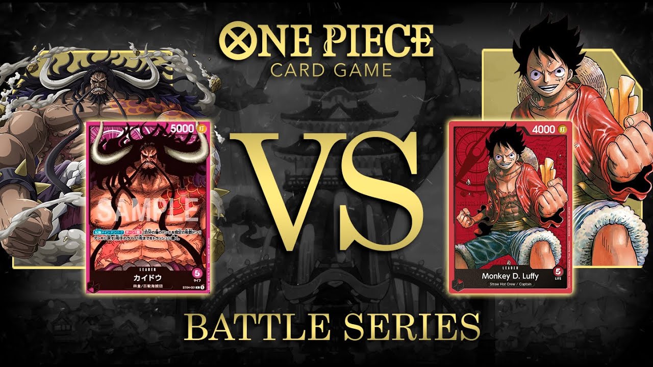 One Piece TCG Kaido Vs Luffy Starter Deck Battle YouTube