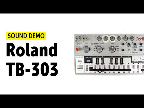 Roland TB-303 Devil Fish Sound Demo (no talking) - YouTube