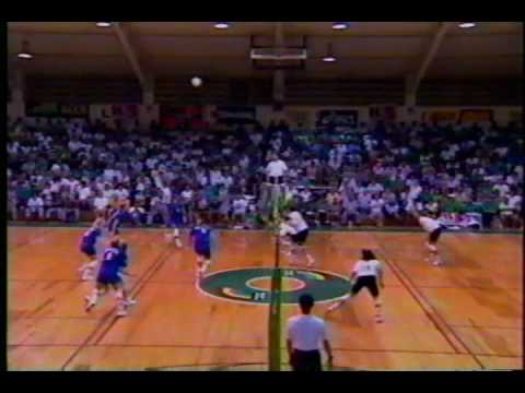 Rainbow Wahine Volleyball '94 - UH vs UC Irvine (p...