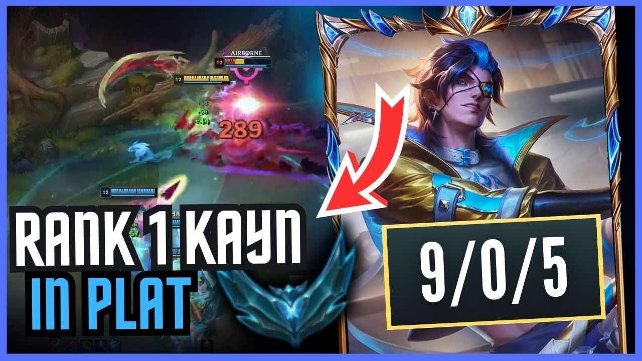 #1 Kayn World Shows How To Play Kayn Top PERFECTLY - How To Climb Out ...