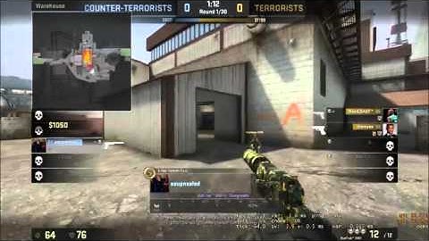 j0llyj pistol round ACE.. Old Nuke (two vents) NA CS:GO 2016