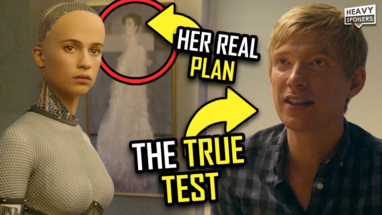EX MACHINA (2014) Breakdown | Film Analysis, Easter Eggs, Making Of & Ending Explained
