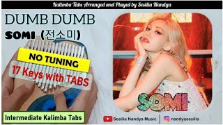 SOMI (전소미) - DUMB DUMB | Kalimba Cover with Tabs (칼림바) | HLURU Blue Ocean Whale 17 Keys