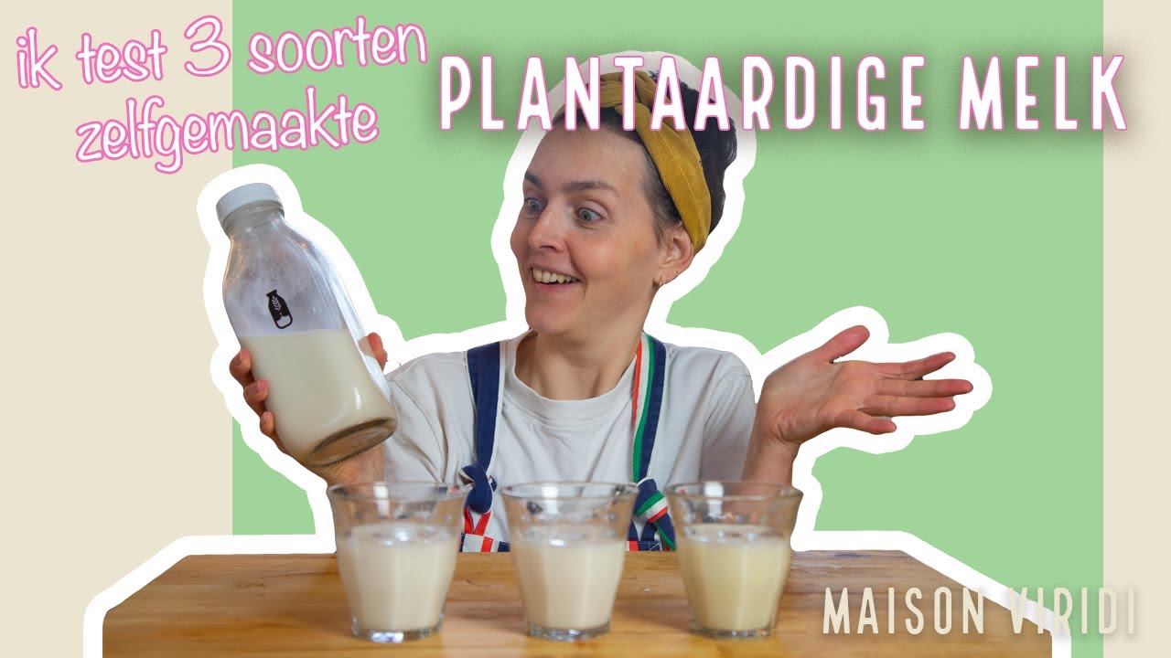 Zelf plantaardige melk maken? Ik test 3 soorten! Review van de MYLKY