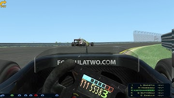 Formula 2 DX11 RFactor 2 first lap