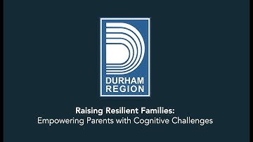 Raising resilient families: empowering parents with cognitive challenges