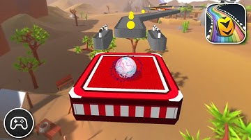 Rolling Ball Sky Escape - Gameplay Walkthrough Part 41 - Racing Game Levels 130-131 (iOS, Android)