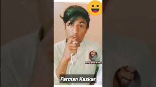 Farman Kaskar New Funny Poetry 2021 #Shorts screenshot 5
