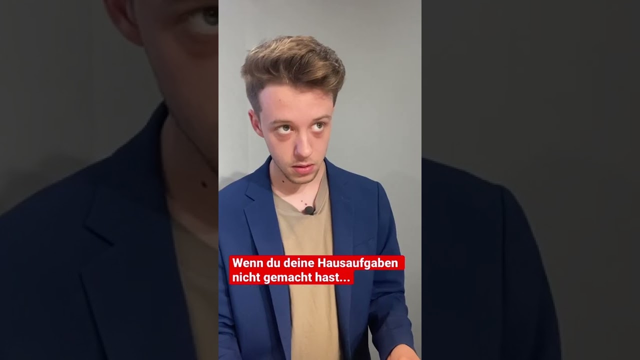 Wer hat es auch immer so gemacht? #shorts #schweiz #comedy #schule