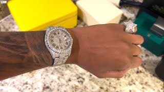 MY FIRST $30,000 DIAMOND ROLEX!!! (CRAZY)