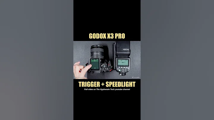 Godox X3 Pro Wireless Flash Trigger w/ Speedlight Flash [ V860 III Connect/Link Tutorial ]