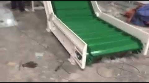 Băng tải cấp liệu PVC gân bèo, băng tải PVC gân bèo, Băng tải Trường Thọ