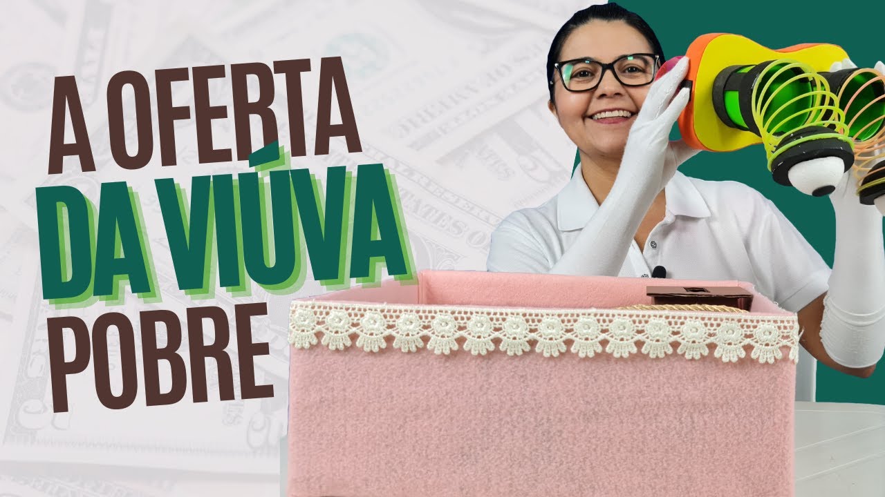 A Oferta da Viúva Pobre - História Bíblica Infantil.