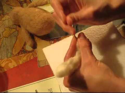 Beth Stone's Needle Felting Tutorial Part 5 of 7