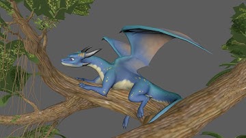 Arc The Dragon (Maya Animation)