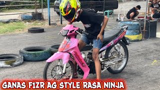 GANAS F1ZR !! AG STYLE RASA NINJA SAHABAT PERTAMINA.