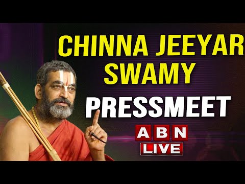 LIVE : Chinna Jeeyar Swamy Press Meet || ABN Telugu - ABNTELUGUTV