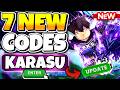 *8 NEW* ALL WORKING KARASU UPDATE CODES FOR BLUE LOCK RIVALS IN MARCH 2026 | ROBLOX BLR CODES