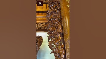 Cận cảnh bộ Cửa Võng Thờ thuộc Từ Đường tại Hải Phòng🙏 #khonggiantho #dotho #tuduong #cửavõng