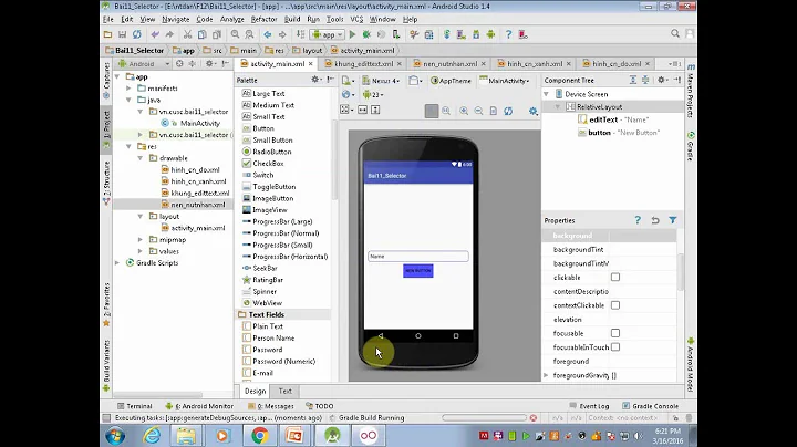 [Android studio] How to using Selector