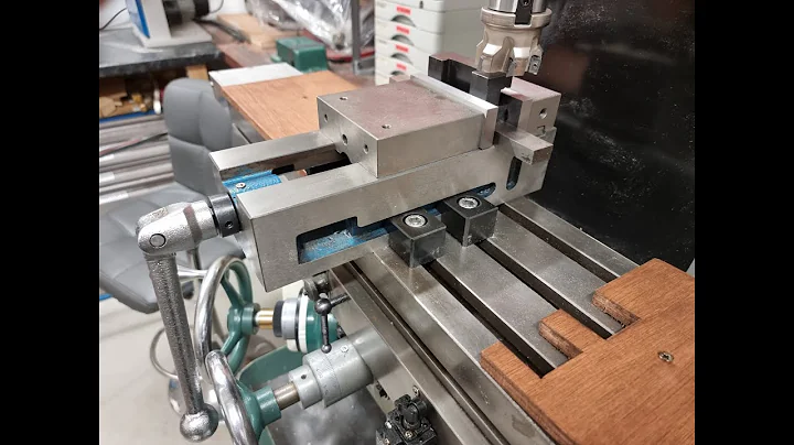 Fitting a cheap Chinese milling vise vice. Part 1.