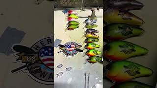 Putting together donations for Heros on the water Chicago #fishing #bassfishing #lure #fish #veteran