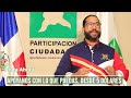 Álvaro Caamaño, miembro Consejo Nacional de Participación Ciudadana.