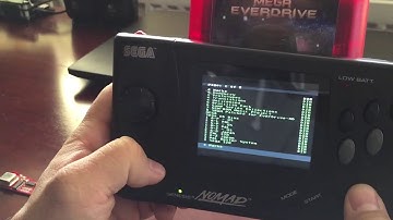 Sega Mega Nomad. The Ultimate switchless mod for the Nomad!