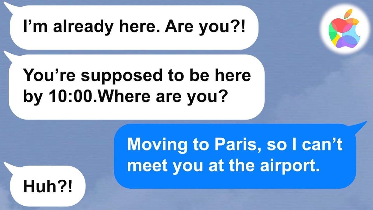 【Apple】My little sister tried to crash my honeymoon but messed up her research haha!