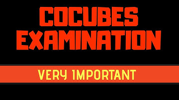 COCUBES EXAM QUESTIONS || 2020