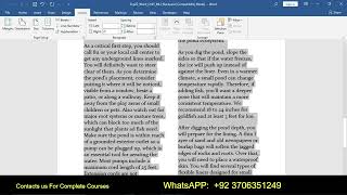 Exp22_Word_Ch01_ML2_Backyard_Bonanza | Word Chapter 1 Mid-Level 2 - Backyard Bonanza _ Bonanza