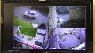 Maisi. Sansco. S4D4C1T. CCTV. How to set the motion detection and e mail alerts.