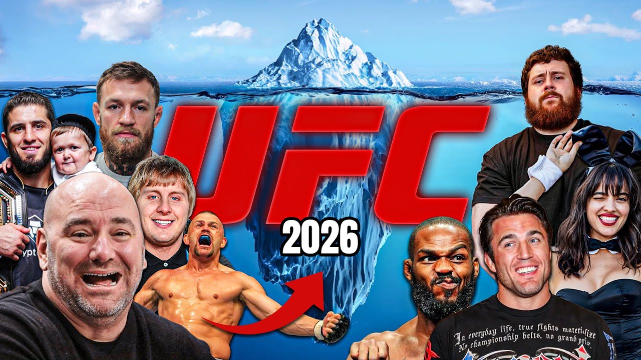 THE BRAND NEW 2026 UFC & MMA Iceberg Explained