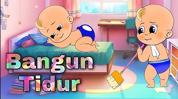 Bangun tidur | bebek mandi | lagu anak - anak populer | miaomi channel