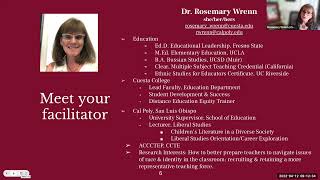 We Need to Talk - Critical Conversations (for students) - Presenter: Rosemary Wrenn by Bobby Becka 30 views 2 years ago 1 hour, 32 minutes