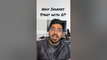 Why Array Indexes Start with 0?