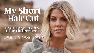 My Short Haircut | Texture vs Layers