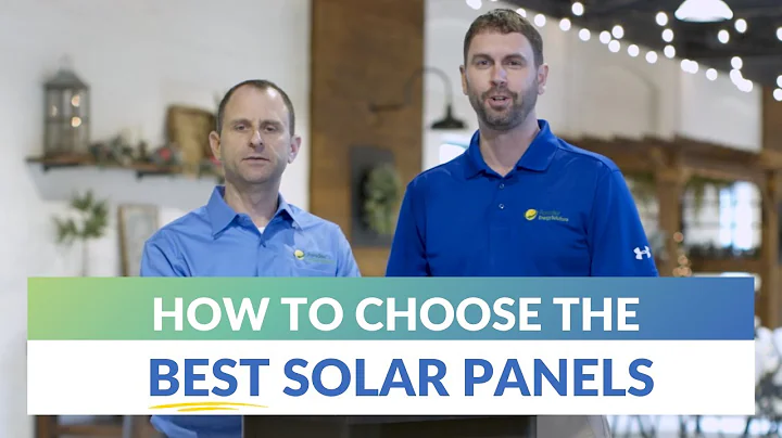 How to Select the Best Solar Panels - Four Things You Don’t Want to Overlook