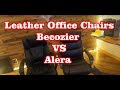 Becozier Executive Office Chair VS Alera Chair + Building Chair &amp; Review