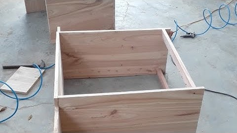 Lắp Vít Thùng Tủ Bếp. Các Công Đoạn