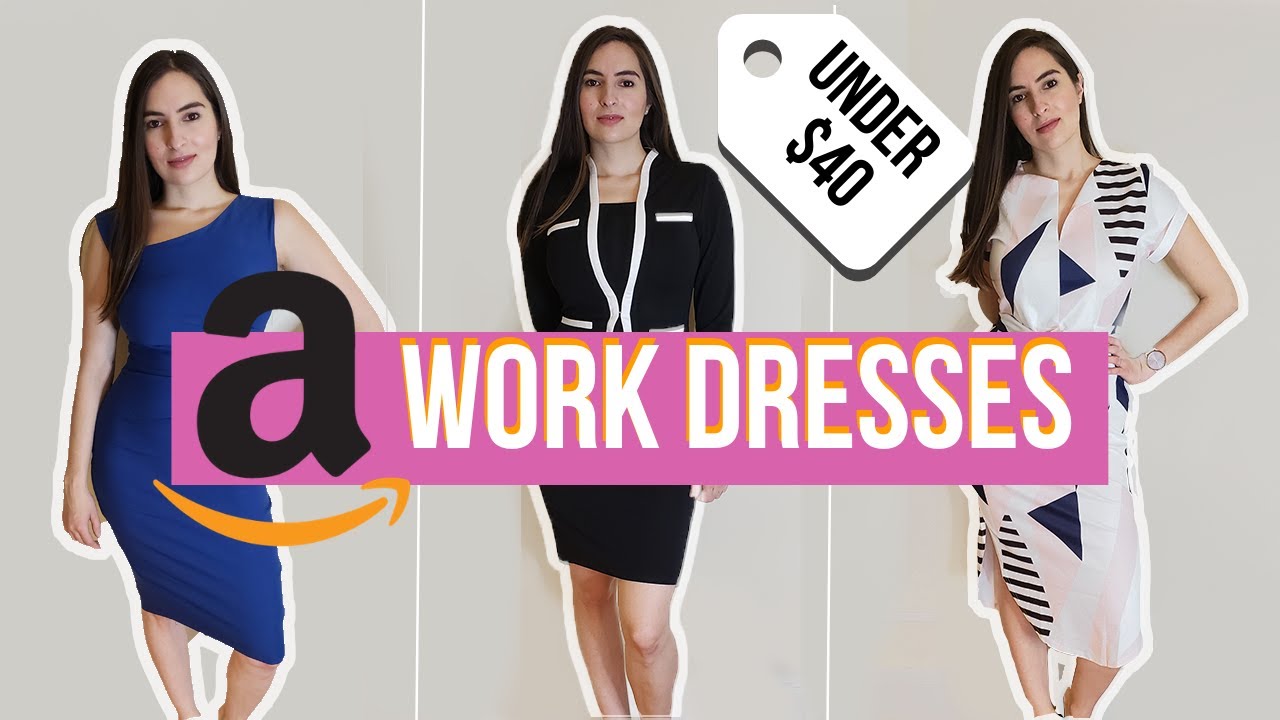 amazon work dresses