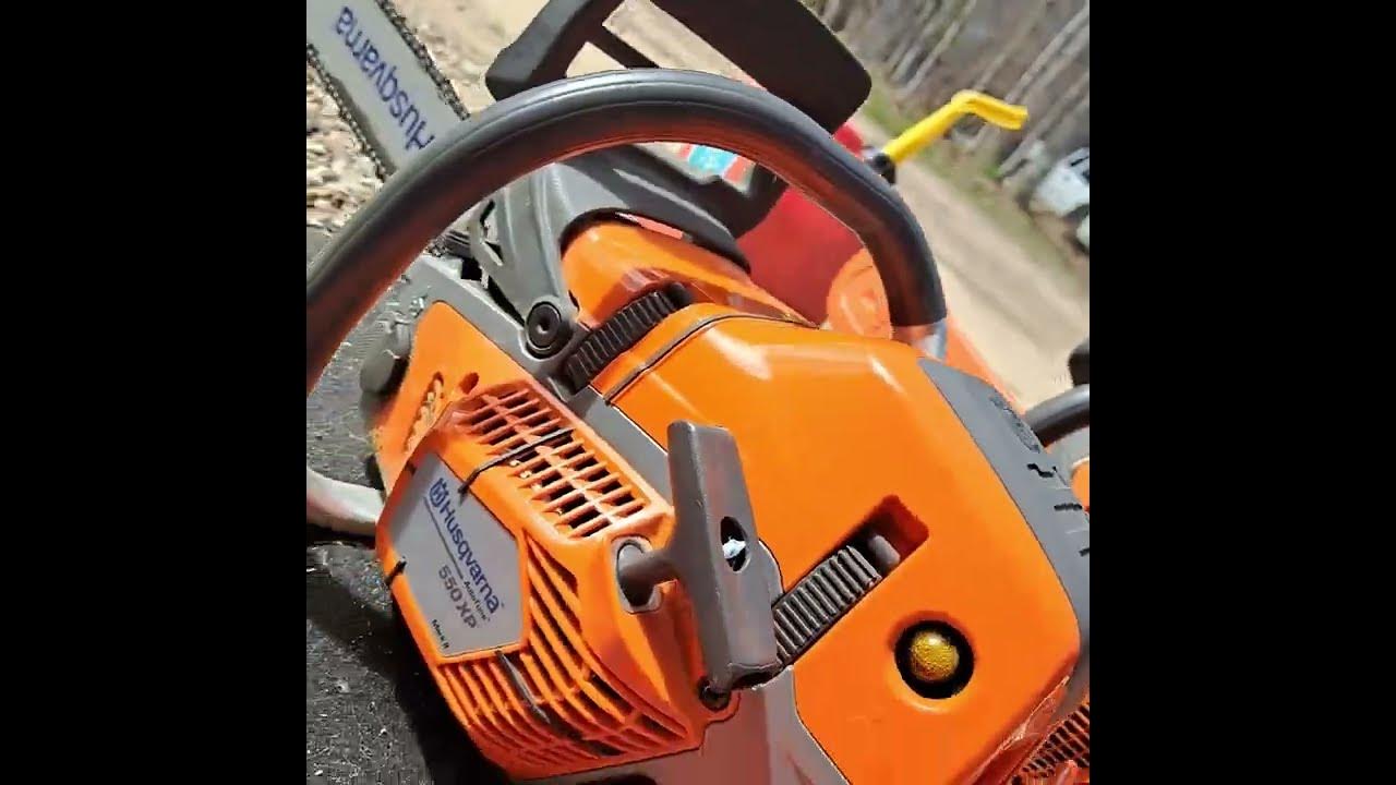 Husqvarna 550xp Mark 2 - YouTube