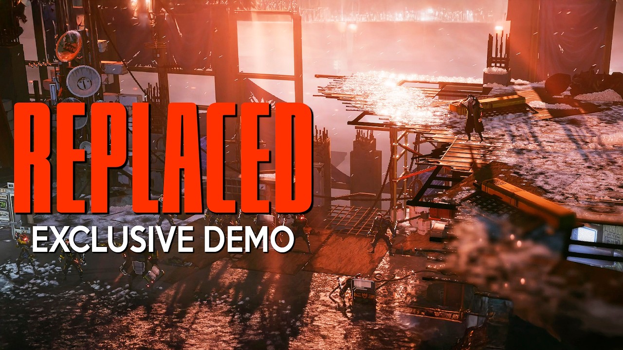 REPLACED Exclusive Gamescom 2025 Demo | New Side Scrolling 2.5D CYBERPUNK Thriller coming in 2026